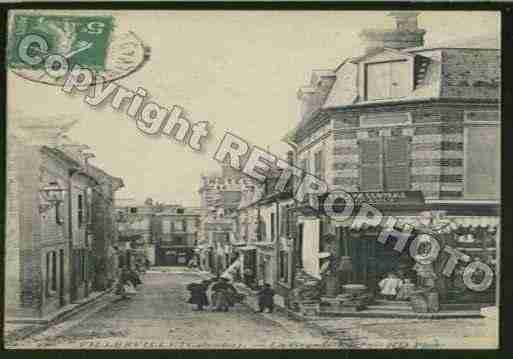 Ville de VILLERVILLE Carte postale ancienne