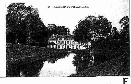 Ville de VILLERVILLE Carte postale ancienne