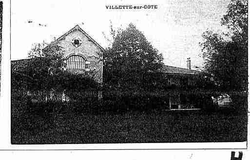 Ville de VILLETTE Carte postale ancienne