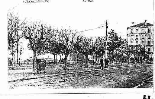 Ville de VILLEURBANNE Carte postale ancienne