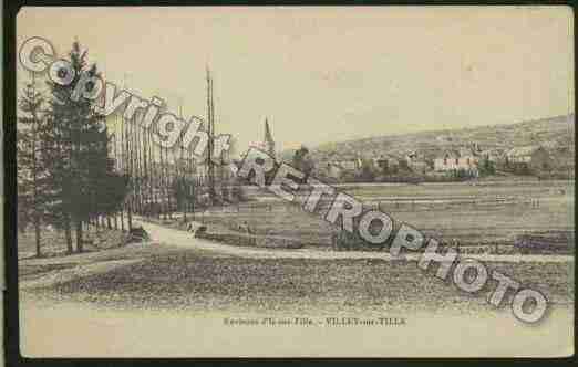 Ville de VILLEYSURTILLE Carte postale ancienne