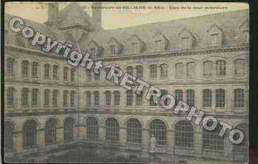 Ville de VILLIERSLESEC Carte postale ancienne