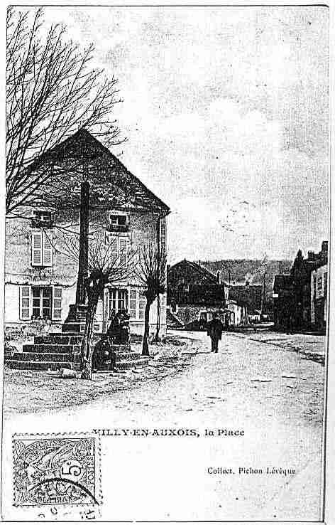 Ville de VILLYENAUXOIS Carte postale ancienne