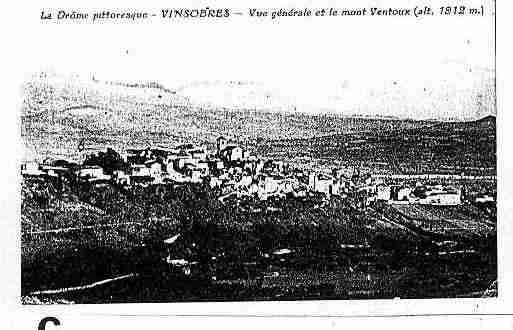 Ville de VINSOBRES Carte postale ancienne