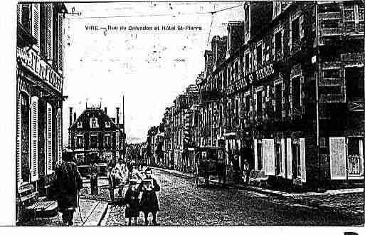 Ville de VIRE Carte postale ancienne