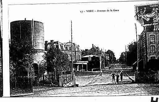 Ville de VIRE Carte postale ancienne