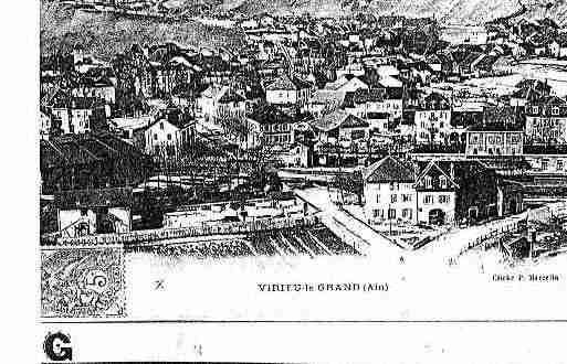 Ville de VIRIEULEGRAND Carte postale ancienne