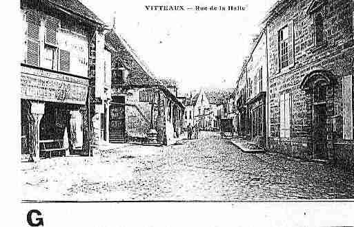 Ville de VITTEAUX Carte postale ancienne