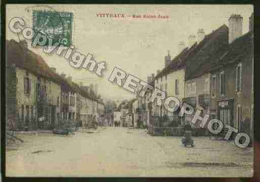 Ville de VITTEAUX Carte postale ancienne