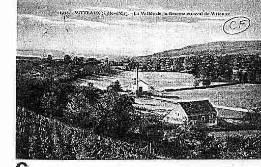 Ville de VITTEAUX Carte postale ancienne