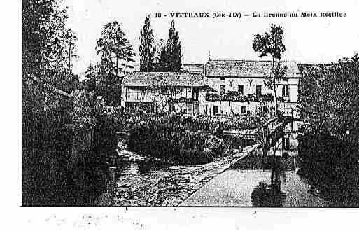 Ville de VITTEAUX Carte postale ancienne