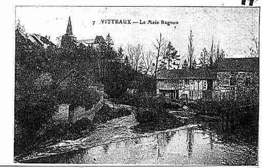 Ville de VITTEAUX Carte postale ancienne