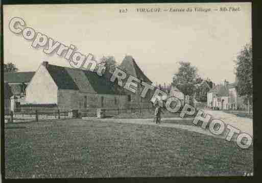 Ville de VOUGEOT Carte postale ancienne