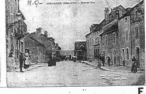 Ville de VOULAINESLESTEMPLIERS Carte postale ancienne