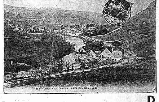 Ville de VUILLAFANS Carte postale ancienne