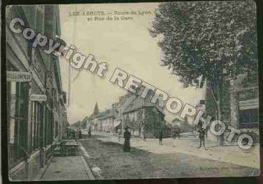 Ville de ABRETS(LES) Carte postale ancienne