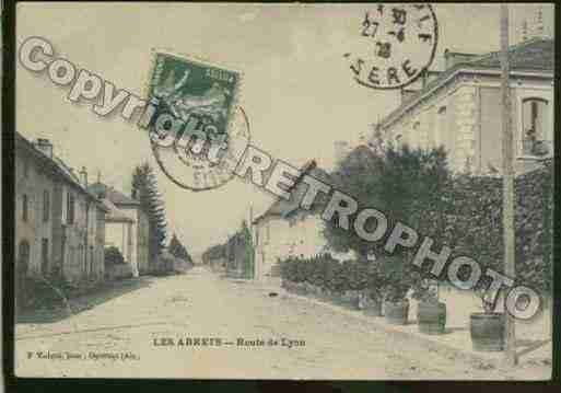 Ville de ABRETS(LES) Carte postale ancienne