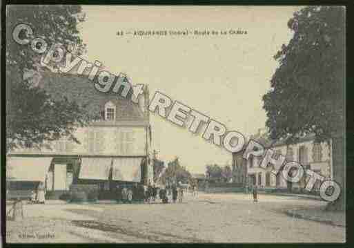 Ville de AIGURANDE Carte postale ancienne