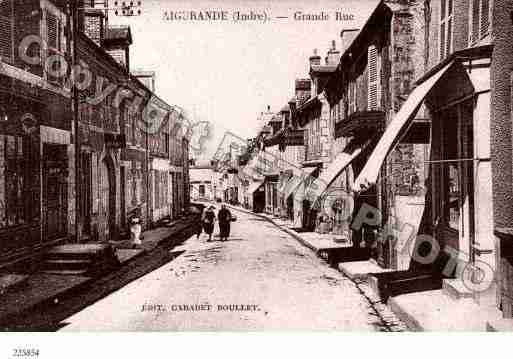 Ville de AIGURANDE Carte postale ancienne