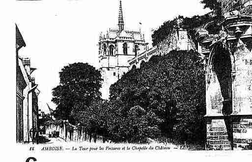 Ville de AMBOISE Carte postale ancienne