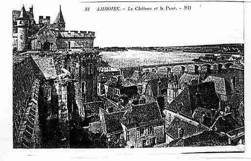 Ville de AMBOISE Carte postale ancienne