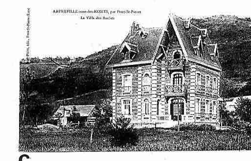 Ville de AMFREVILLESOUSLESMONTS Carte postale ancienne