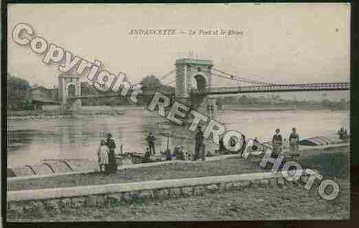 Ville de ANDANCETTE Carte postale ancienne Ville de ANDANCETTE Carte postale ancienne