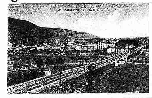 Ville de ANDANCETTE Carte postale ancienne