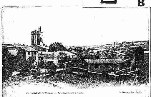 Ville de ANIANE Carte postale ancienne