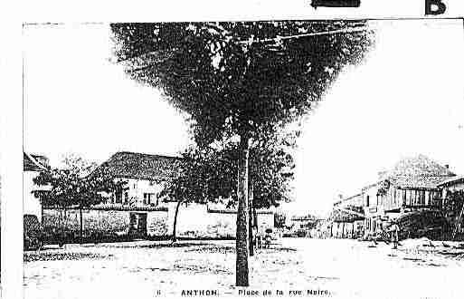 Ville de ANTHON Carte postale ancienne