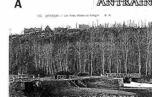 Ville de ANTRAIN Carte postale ancienne