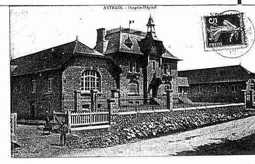 Ville de ANTRAIN Carte postale ancienne