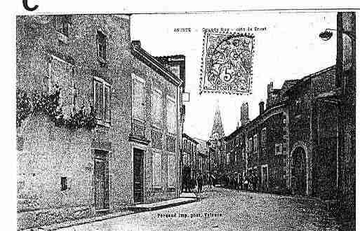 Ville de AOUSTESURSYE Carte postale ancienne