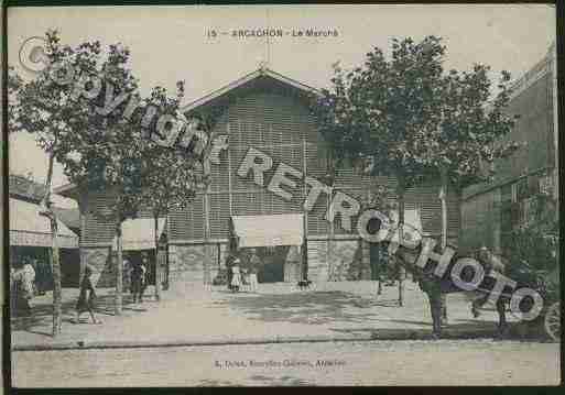 Ville de ARCACHON Carte postale ancienne