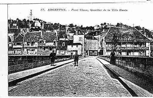 Ville de ARGENTONSURCREUSE Carte postale ancienne