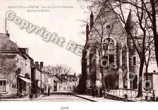 Ville de ARGENTONSURCREUSE Carte postale ancienne
