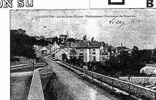 Ville de ARGENTONSURCREUSE Carte postale ancienne