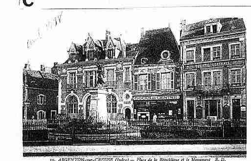 Ville de ARGENTONSURCREUSE Carte postale ancienne