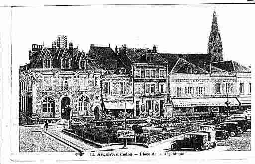 Ville de ARGENTONSURCREUSE Carte postale ancienne
