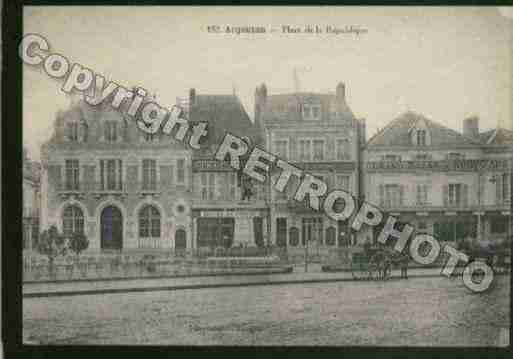 Ville de ARGENTONSURCREUSE Carte postale ancienne