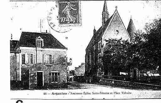 Ville de ARGENTONSURCREUSE Carte postale ancienne