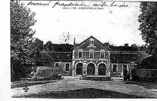 Ville de ARGENTONSURCREUSE Carte postale ancienne