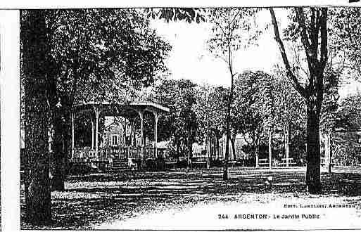 Ville de ARGENTONSURCREUSE Carte postale ancienne