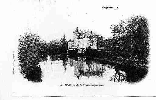 Ville de ARGENTONSURCREUSE Carte postale ancienne