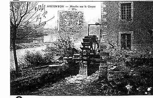 Ville de ARGENTONSURCREUSE Carte postale ancienne