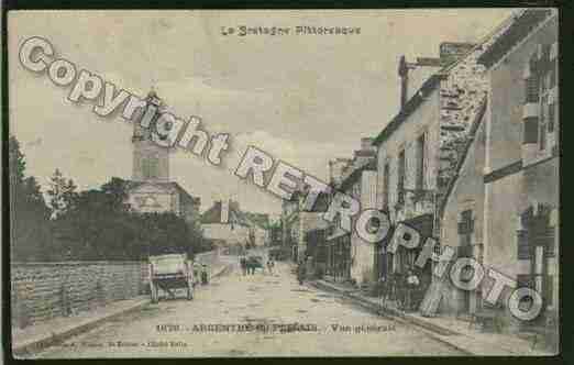 Ville de ARGENTREDUPLESSIS Carte postale ancienne