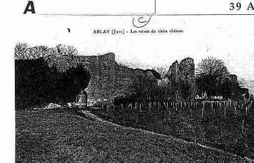Ville de ARLAY Carte postale ancienne