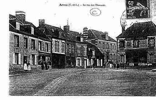 Ville de ARROU Carte postale ancienne