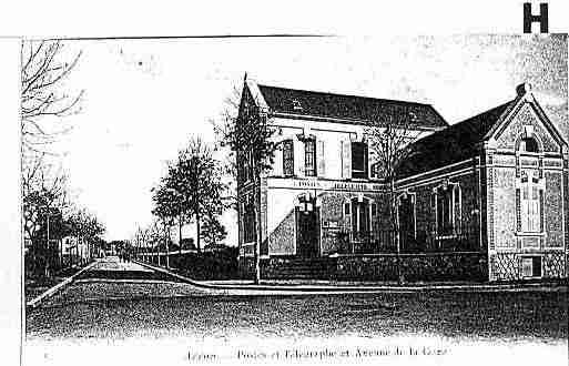 Ville de ARROU Carte postale ancienne
