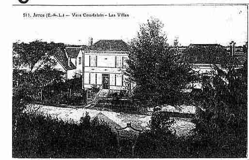 Ville de ARROU Carte postale ancienne